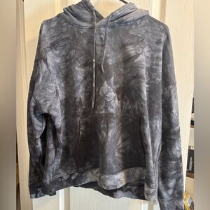 Dip Charcoal Tie-Dye Hoodie